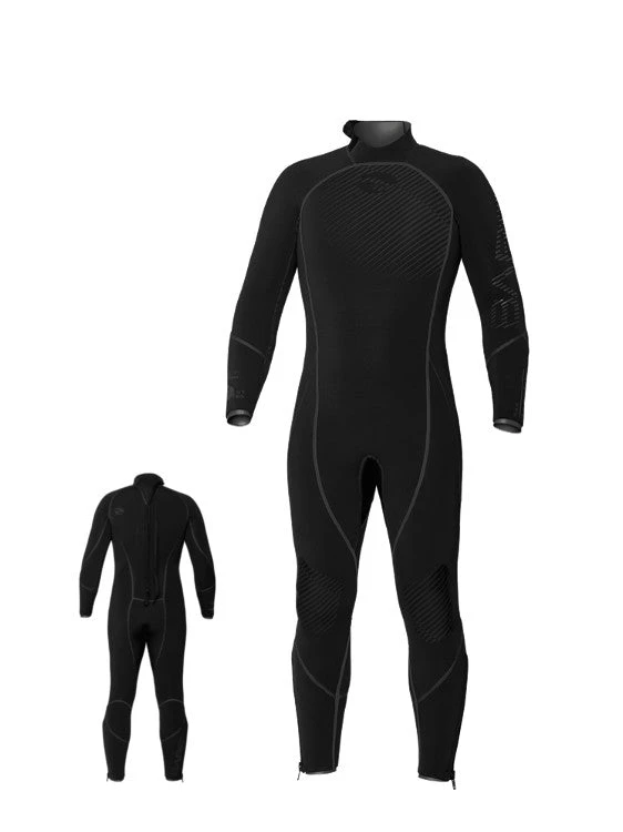 Bare Reactive Black 7mm Wetsuit Mens 2023 1 Bare Reactive Black 7mm Wetsuit Mens 2023