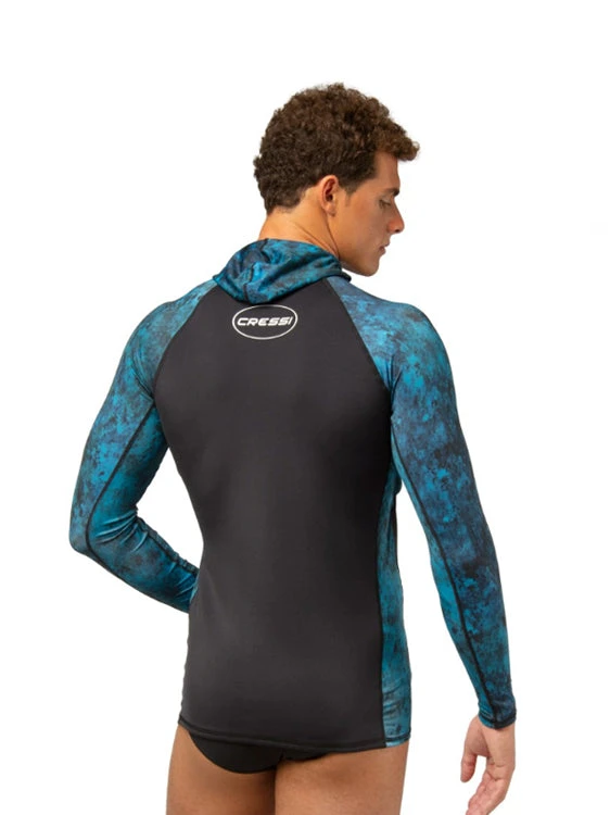 Cressi Cobia 1mm Hooded Long Sleeve Top 2 Cressi Cobia 1mm Hooded Long Sleeve Top - Image 2