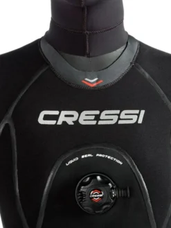 Cressi Desert Drysuit Mens -Dry And Wet Suit Sales Store Cressi Desert Drysuit Mens Front Valve Detail