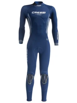 Cressi Fast 3mm Wetsuit Mens -Dry And Wet Suit Sales Store Cressi Fast 3mm Wetsuit Mens Full Suit Front
