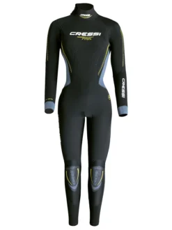 Cressi Fast 5mm Wetsuit Womens -Dry And Wet Suit Sales Store Cressi Fast 5mm Wetsuit Womens Full Suit Front