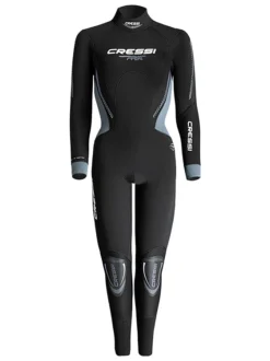 Cressi Fast 7mm Wetsuit Womens -Dry And Wet Suit Sales Store Cressi Fast 7mm Wetsuit Womens Full Suit Front