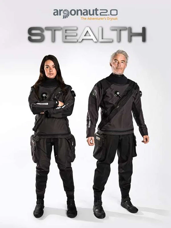 Fourth Element Argonaut 2.0 Stealth Drysuit (Made-to-Measure) 2 Fourth Element Argonaut 2.0 Stealth Drysuit (Made-to-Measure) - Image 2