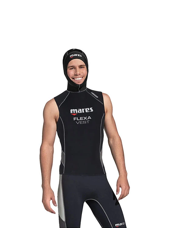 Mares 3mm Flexa Hooded Vest Mens 1 Mares 3mm Flexa Hooded Vest Mens