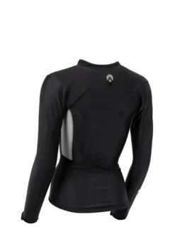 Sharkskin Chillproof Long Sleeve Full Zip - Womens 9 Sharkskin Chillproof Long Sleeve Full Zip - Womens -Dry And Wet Suit Sales Store Sharkskin Chillproof Long Sleeve Full Zip Womens Black Back