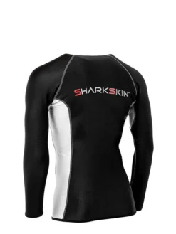 Sharkskin Chillproof Long Sleeve - Mens 7 Sharkskin Chillproof Long Sleeve - Mens -Dry And Wet Suit Sales Store Sharkskin Chillproof Long Sleeve Mens Black Silver Back