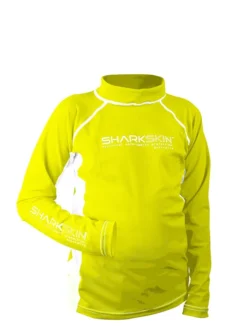Dry And Wet Suit Sales Store -Dry And Wet Suit Sales Store Sharkskin Rapid Dry Junior Long Sleeve Yellow