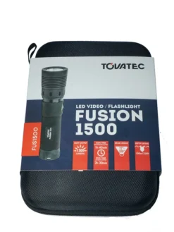 Tovatec Fusion 1500 Rechargeable Dive Torch (1500 Lumen) -Dry And Wet Suit Sales Store Tovatec Fusion 1500 in Box